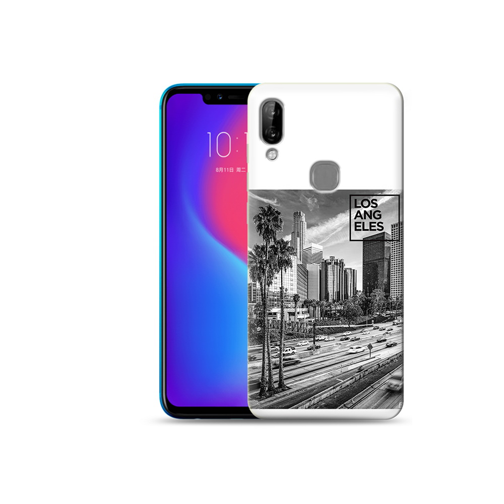 

Чехол MyPads Tocco для Lenovo S5 Pro черно белый лос анджелес, Прозрачный, Tocco