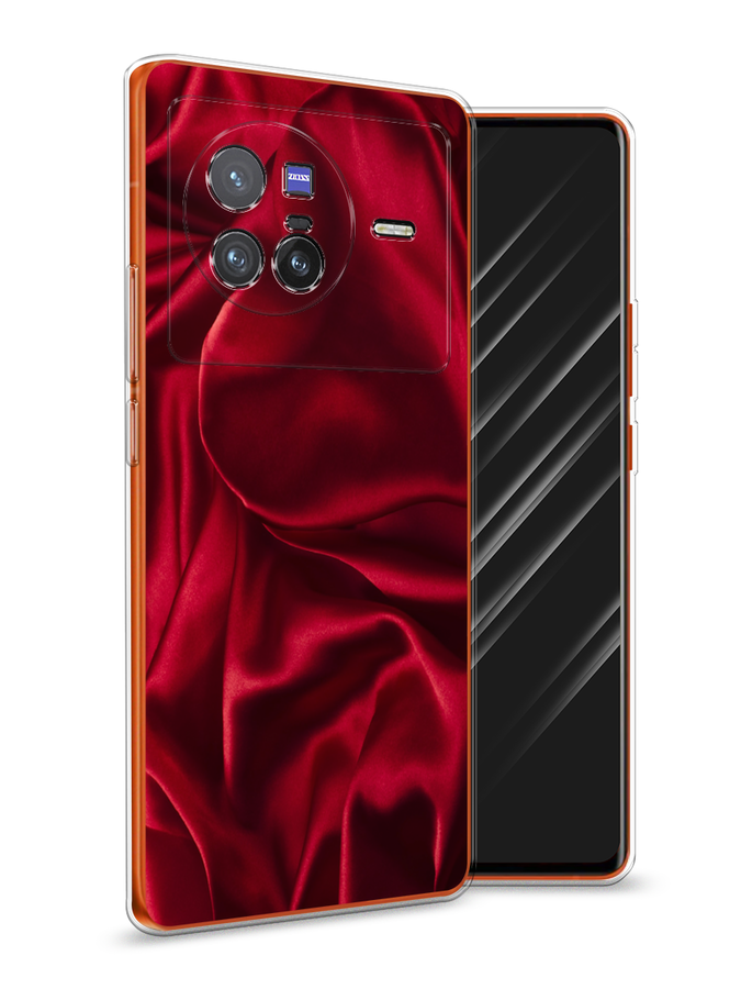 

Чехол Awog на Vivo X80 "Текстура красный шелк", Разноцветный, 266550-3
