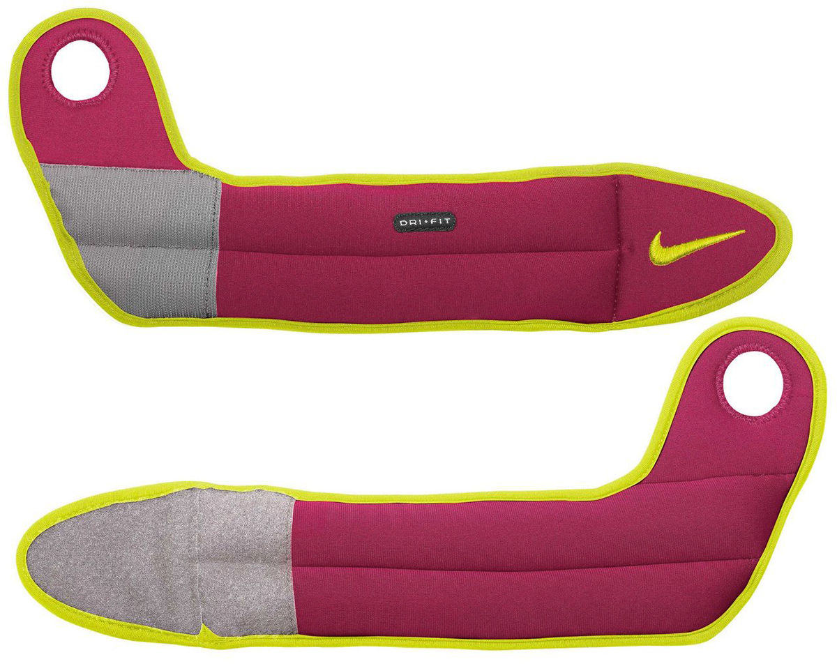 

Утяжелитель на руку, WRIST WEIGHTS 2.5 LB/1.1 KG EACH OSFM FUCHSIA FORCE/GREY/VOLT