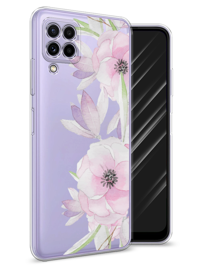 

Чехол Awog на Samsung Galaxy A22 / Самсунг A22 "Нежные анемоны", Разноцветный, 2103150-8