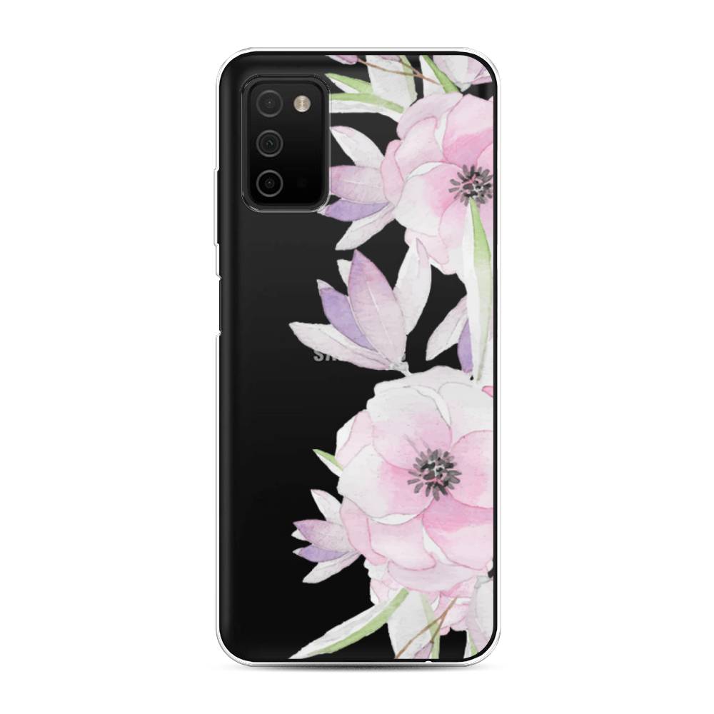 

Чехол Awog на Samsung Galaxy A03S / Самсунг A03S "Нежные анемоны", Разноцветный, 2103250-8