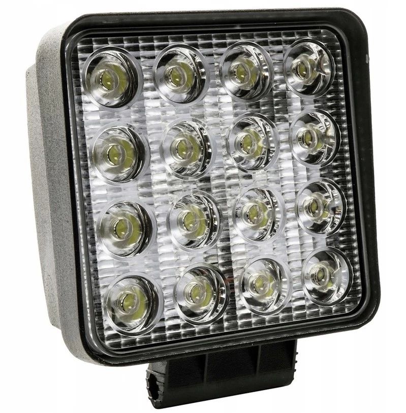 Фара противотуманная тюнинговая 12V/24V 19 LED GRANDE LIGHT (квадрат, направленный свет)