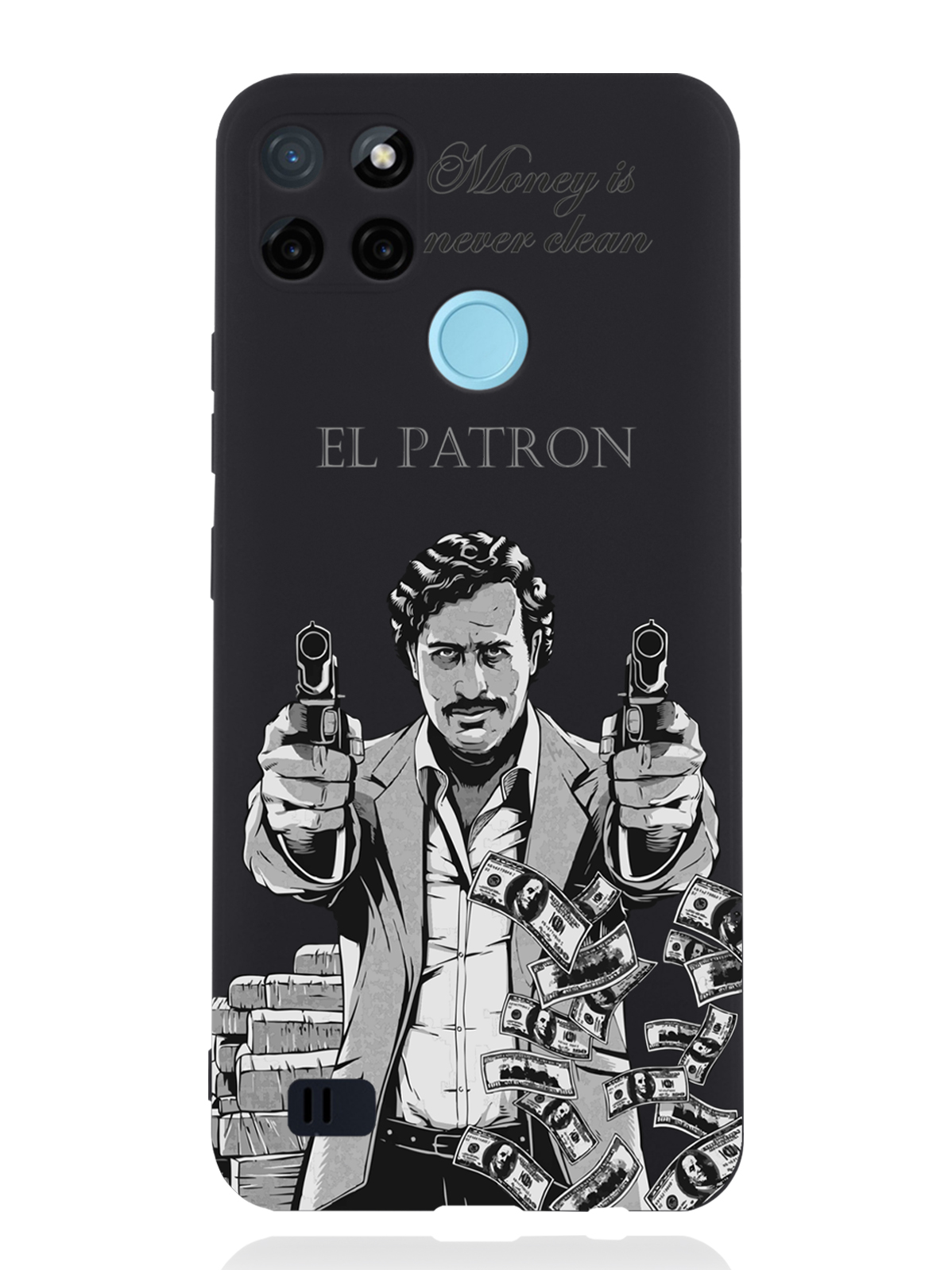 Чехол MustHaveCase RealMe C21Y El Patron Pablo Escobar Пабло Эскобар