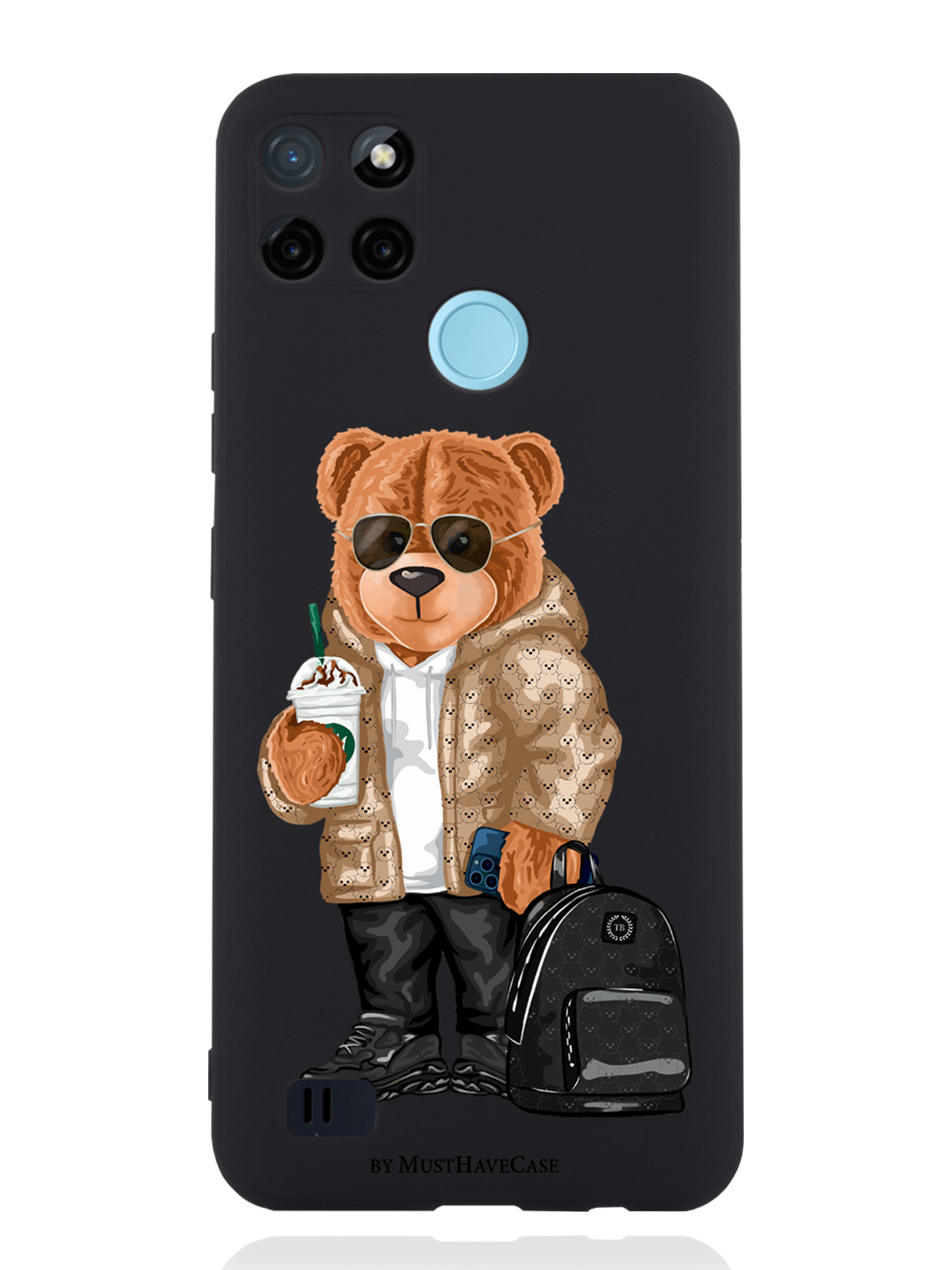 Чехол MustHaveCase RealMe C21Y Tony Style в очках