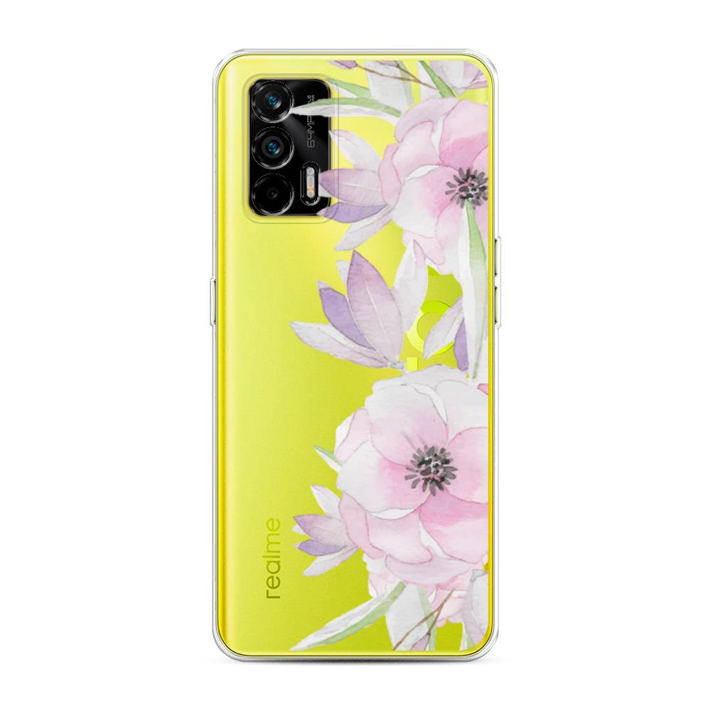

Чехол Awog на Realme Q3 Pro "Нежные анемоны", Разноцветный, 256550-8