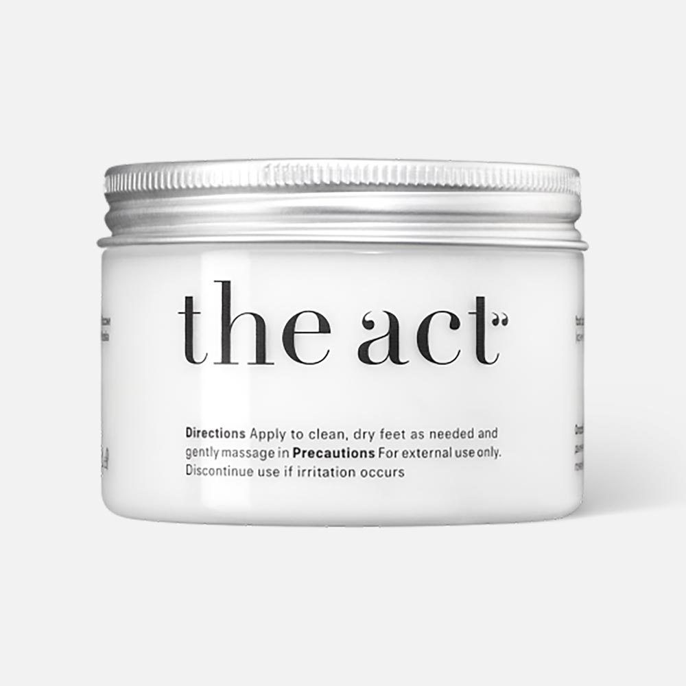 Крем-воск для ног The Act для сухой кожи, от трещин, 150 г