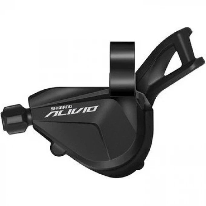 

Шифтер Shimano Alivio SL-M3100-L левый 2ск на хомут без индикатора тр. 1800мм, Черный, Alivio