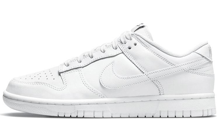 

Кеды унисекс Nike Dunk Low triple white белые 42.5 EU, Белый, Dunk Low triple white