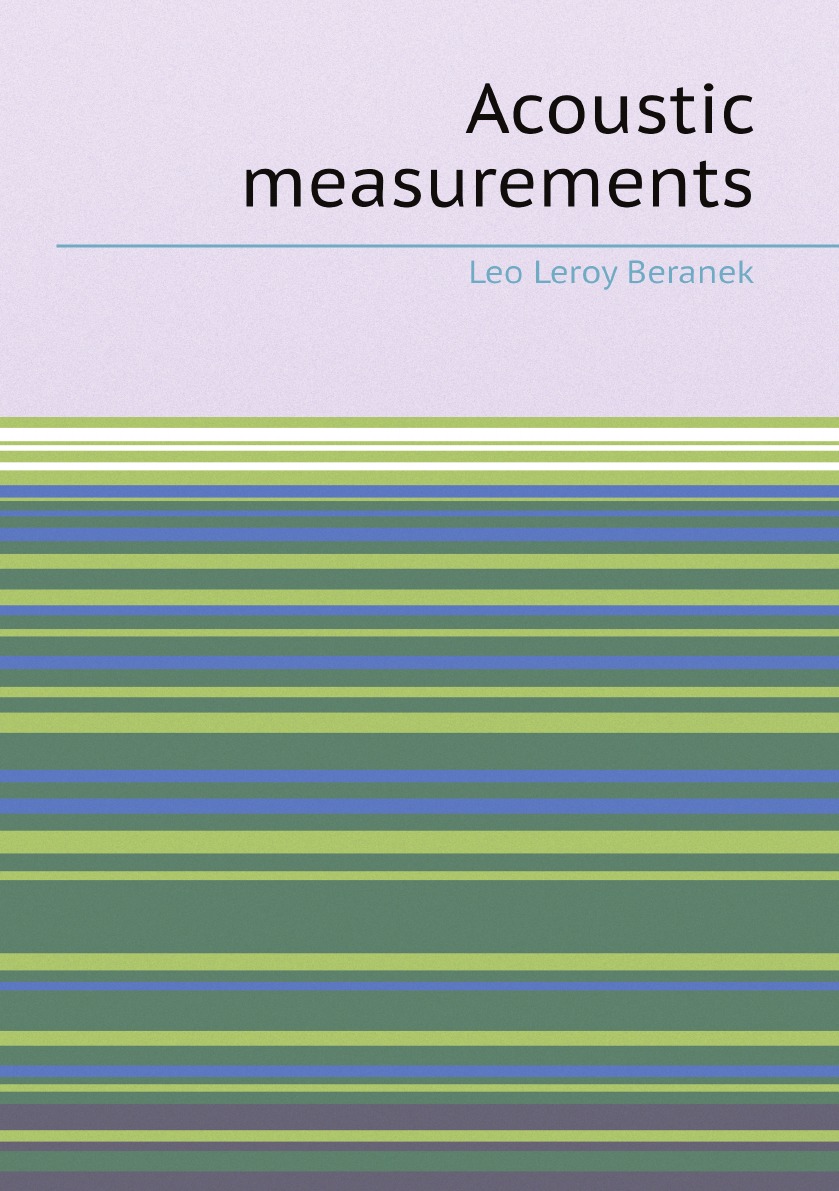 

Acoustic measurements