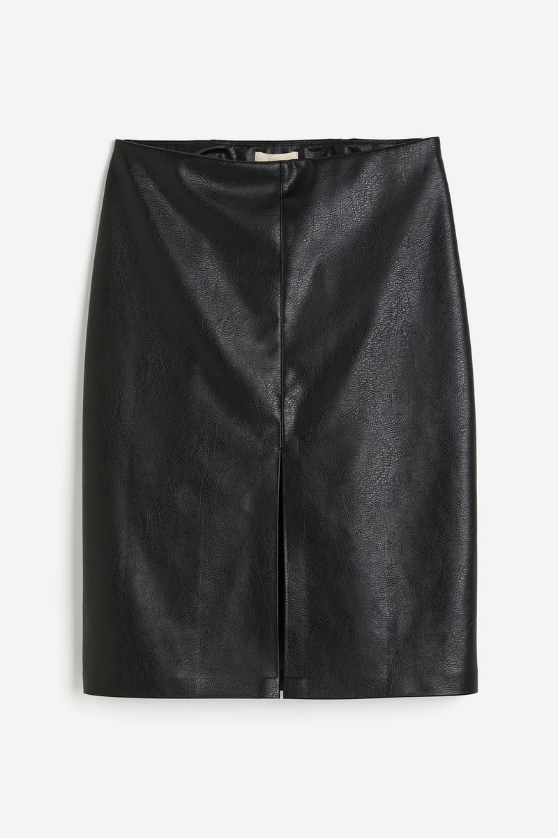 

Юбка женская H&M 1227880 черная XL, Черный, 1227880