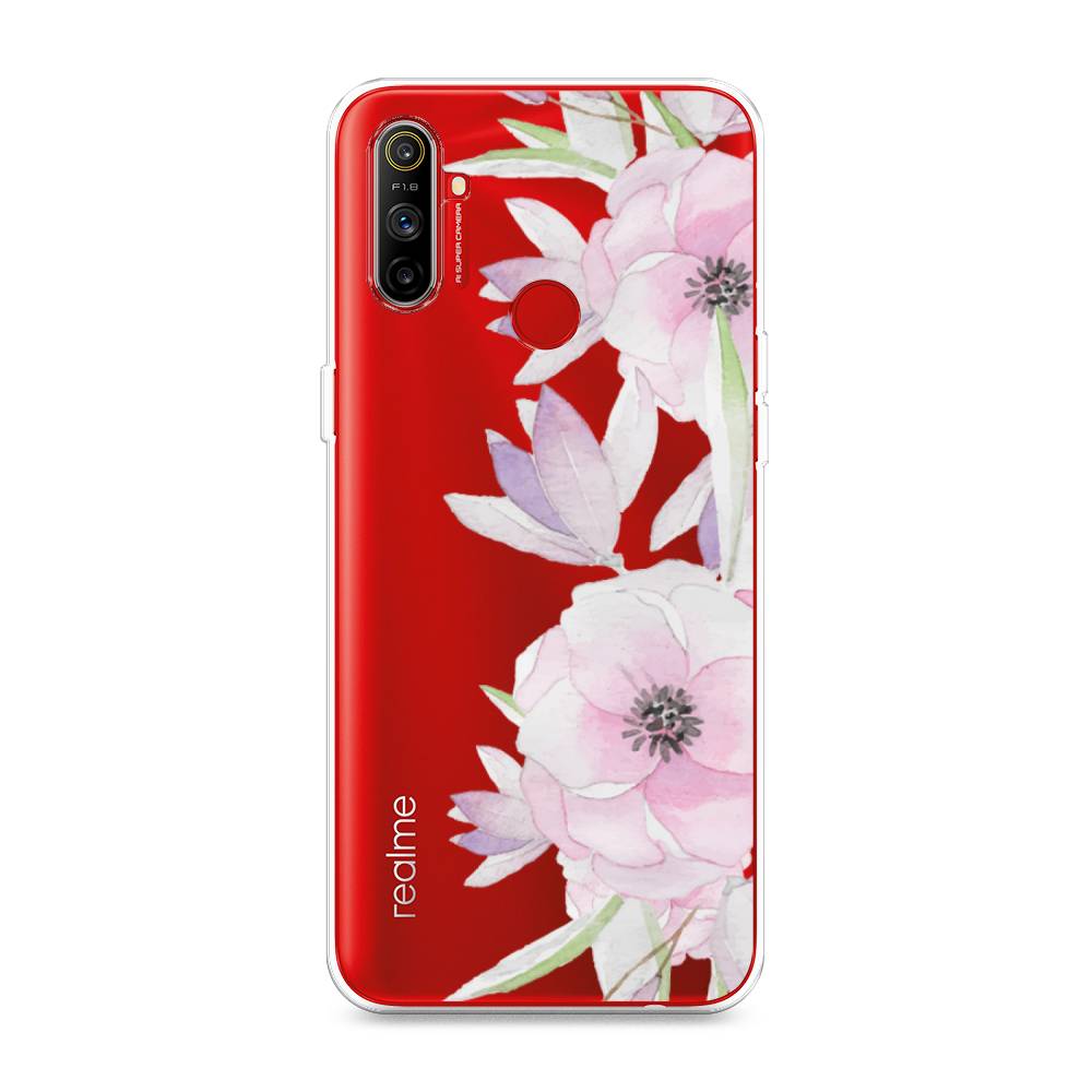 

Чехол Awog на Realme C3 "Нежные анемоны", Разноцветный, 253050-8
