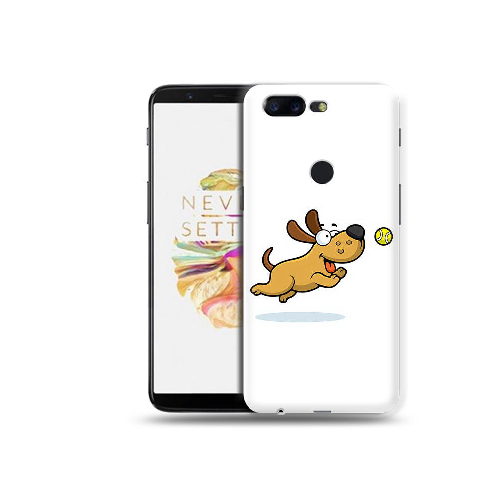 

Чехол MyPads Tocco для OnePlus 5T пёсик, Прозрачный, Tocco