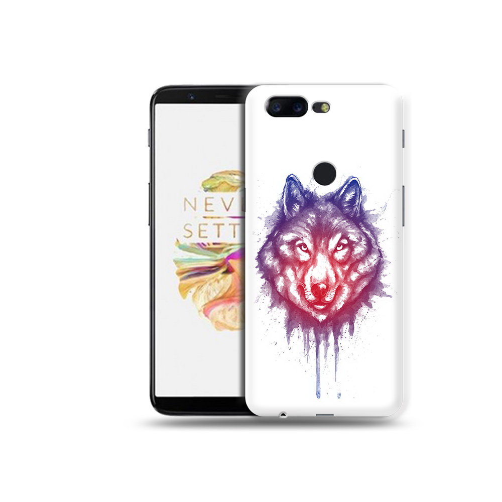 

Чехол MyPads Tocco для OnePlus 5T пушистый волк, Прозрачный, Tocco
