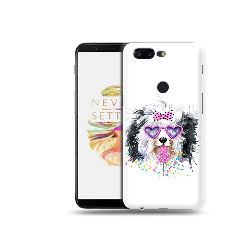 

Чехол MyPads Tocco для OnePlus 5T пушистик, Прозрачный, Tocco