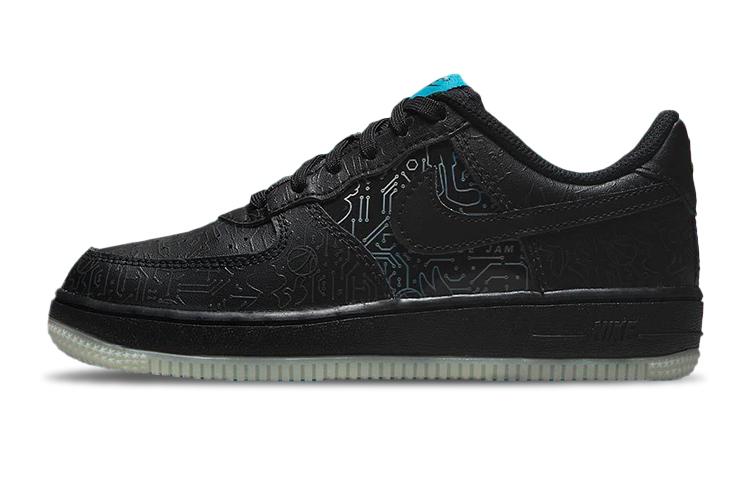 

Кеды унисекс Nike Air Force 1 Low Space Jam GS черные 39 EU, Черный, Air Force 1 Low Space Jam GS