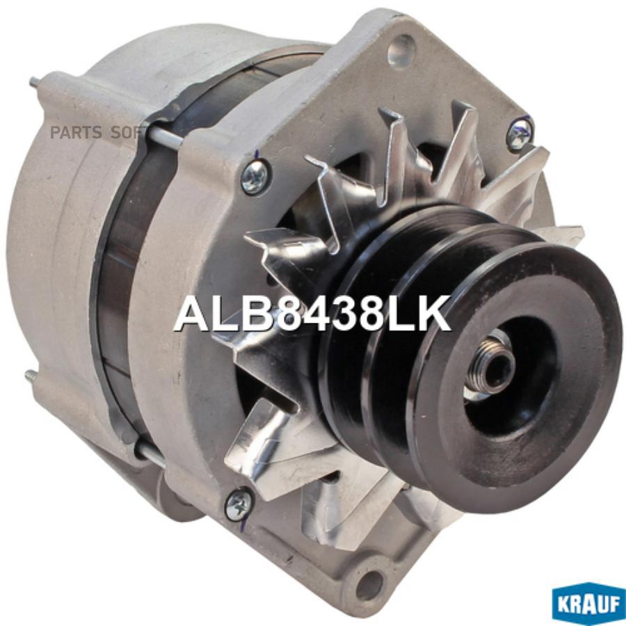 

Генератор Krauf со шкивом 2 ручья alb8438lk