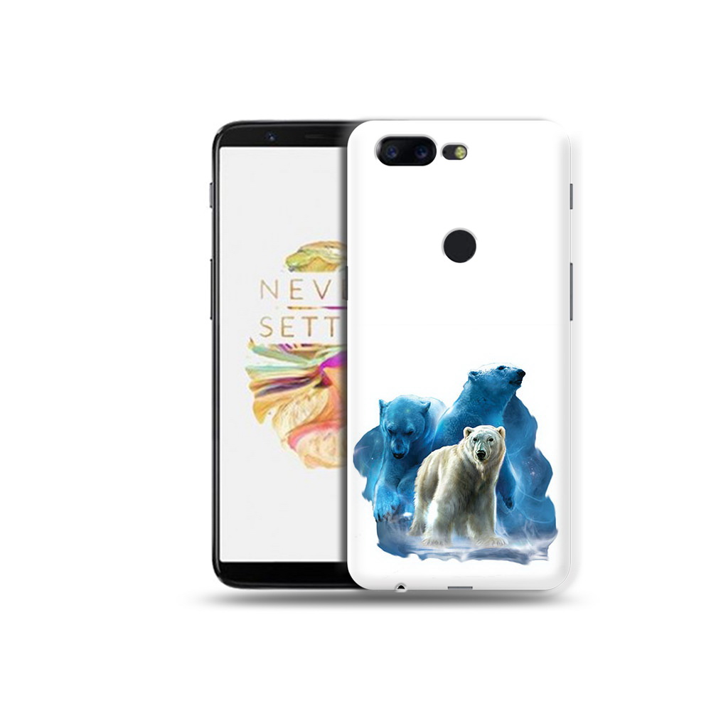 

Чехол MyPads Tocco для OnePlus 5T полярный медведь, Прозрачный, Tocco