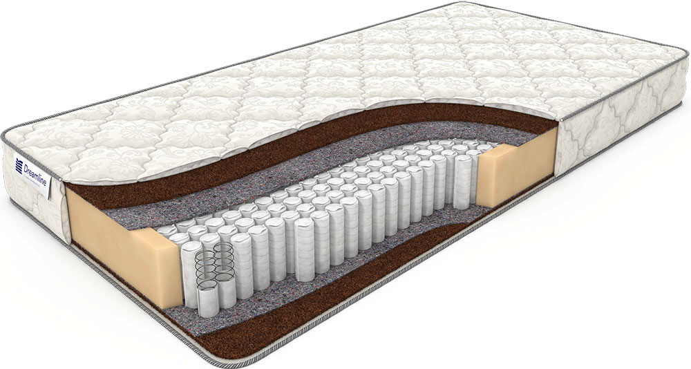 

Матрас Дримлайн Dream-1 S-1000 180х205х17, Белый, Dream-1 S1000