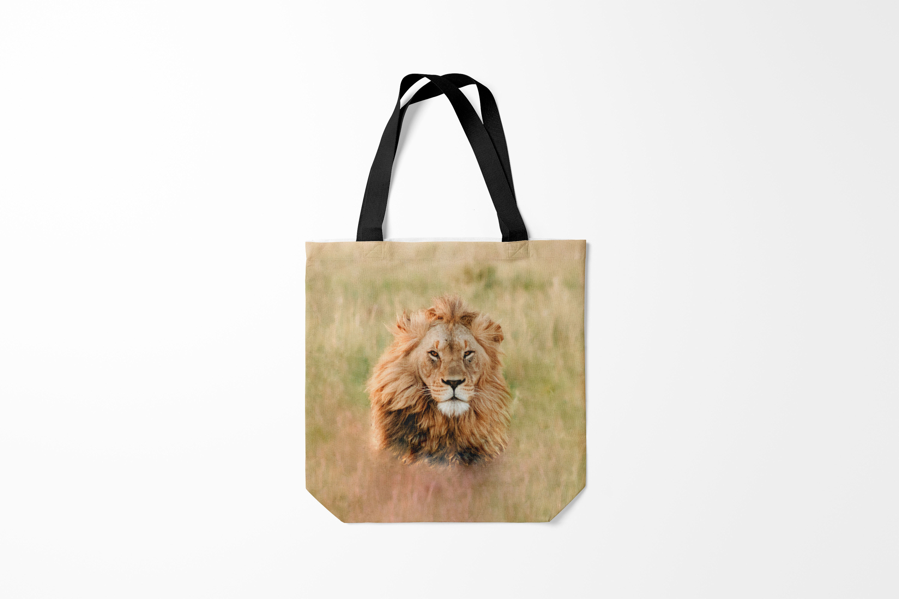 

Сумка шoппер унисекс Burnettie Лев Lion King, бежевый, Лев Lion King