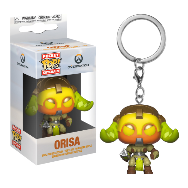 

Брелок Funko Pocket POP! Keychain: Overwatch: Orisa, Разноцветный