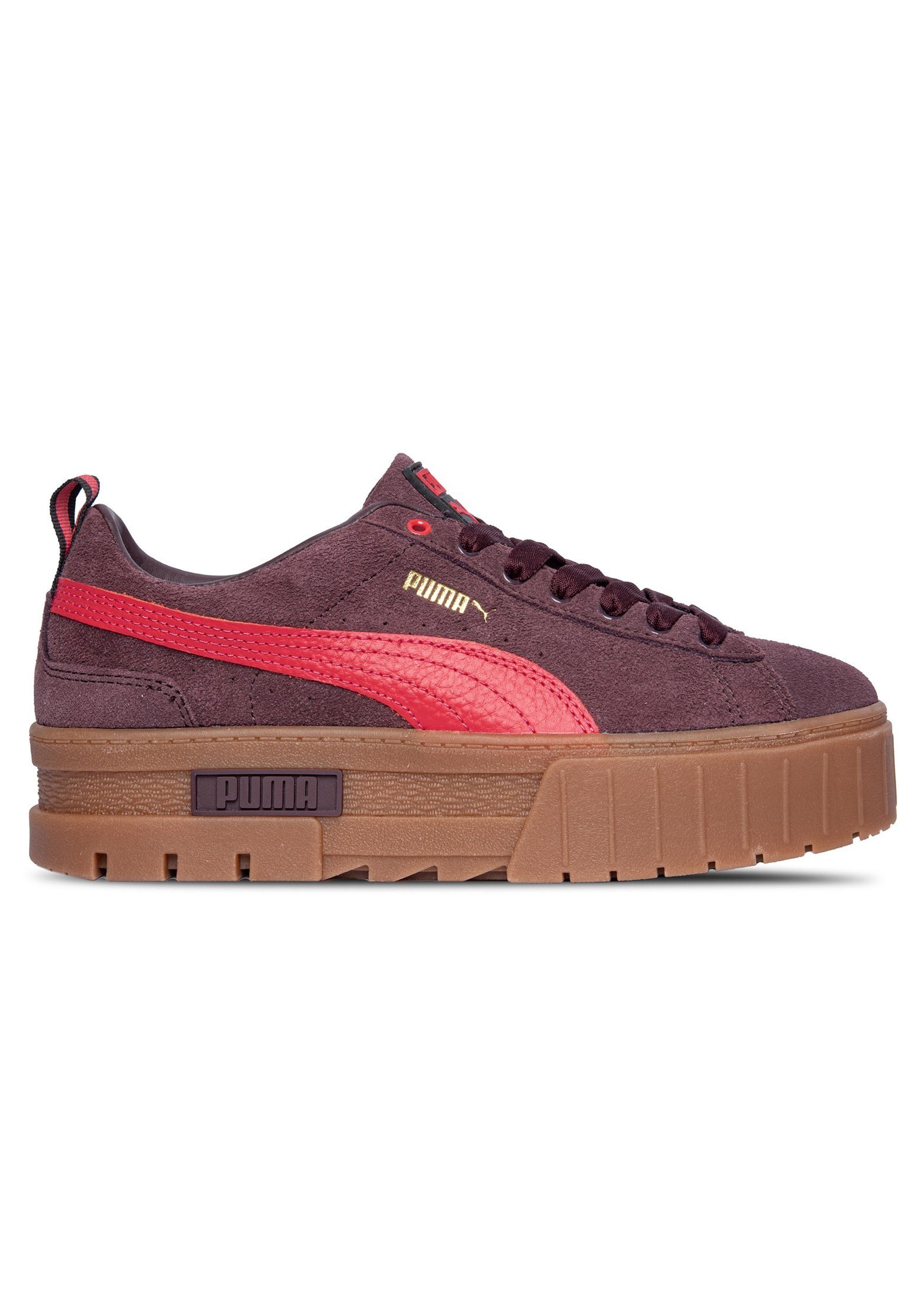 

Кеды женские PUMA 136168 красные 4.5 EU, 136168