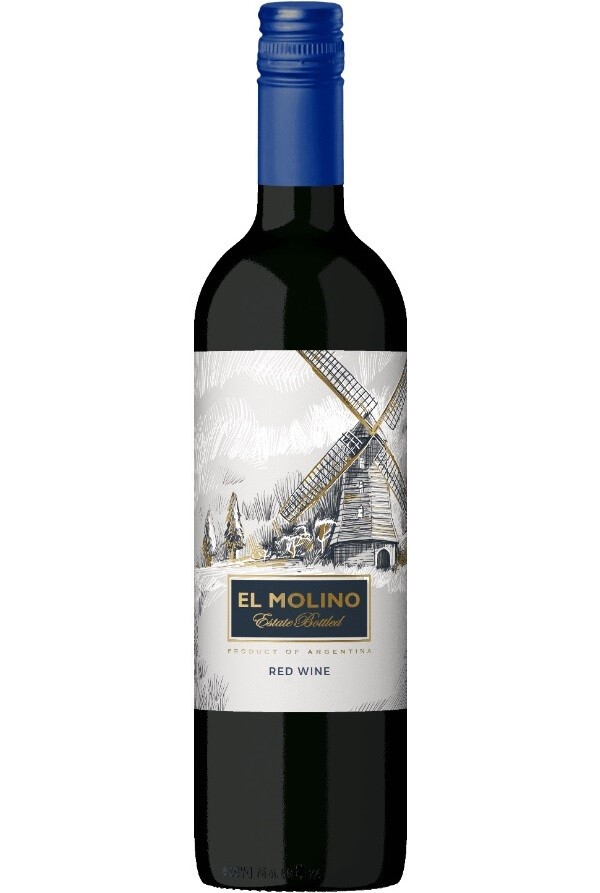 Ред вайн. Вино el Molino Malbec 0.75 л.