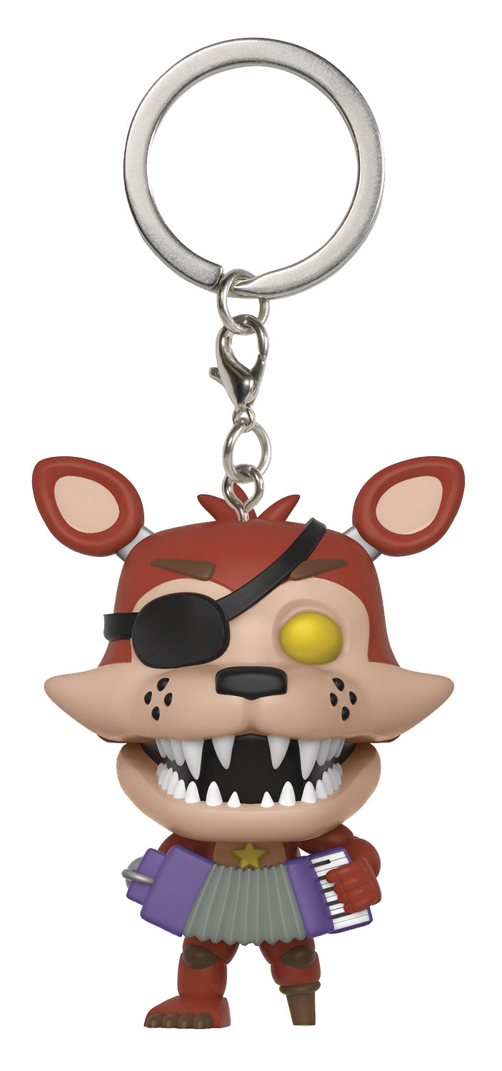 

Брелок Funko Pocket POP! Keychain: FNAF: Pizza Sim: Rockstar Foxy (Cyber)