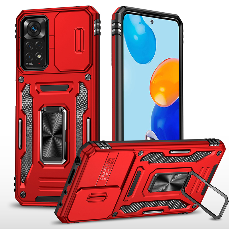 

Чехол Safe Case для Xiaomi Redmi Note 11 Pro, красный, Safe Case