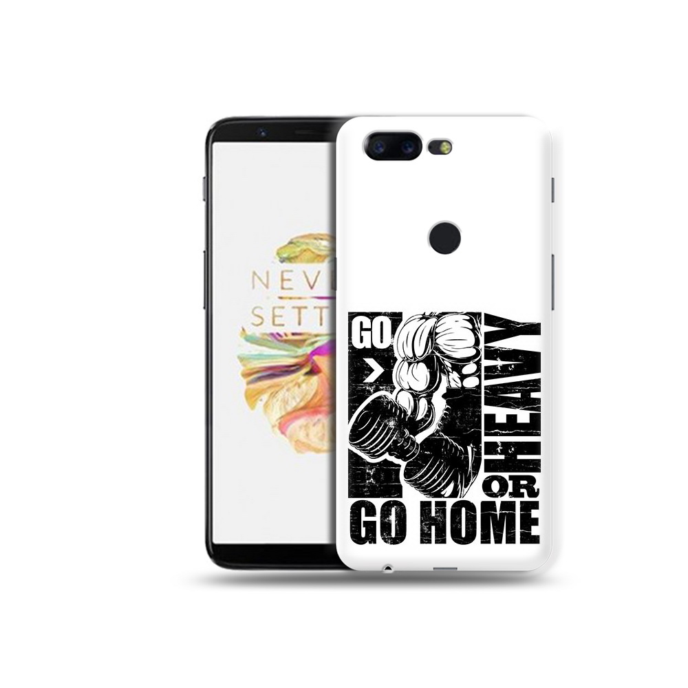 

Чехол MyPads Tocco для OnePlus 5T накаченные руки, Прозрачный, Tocco