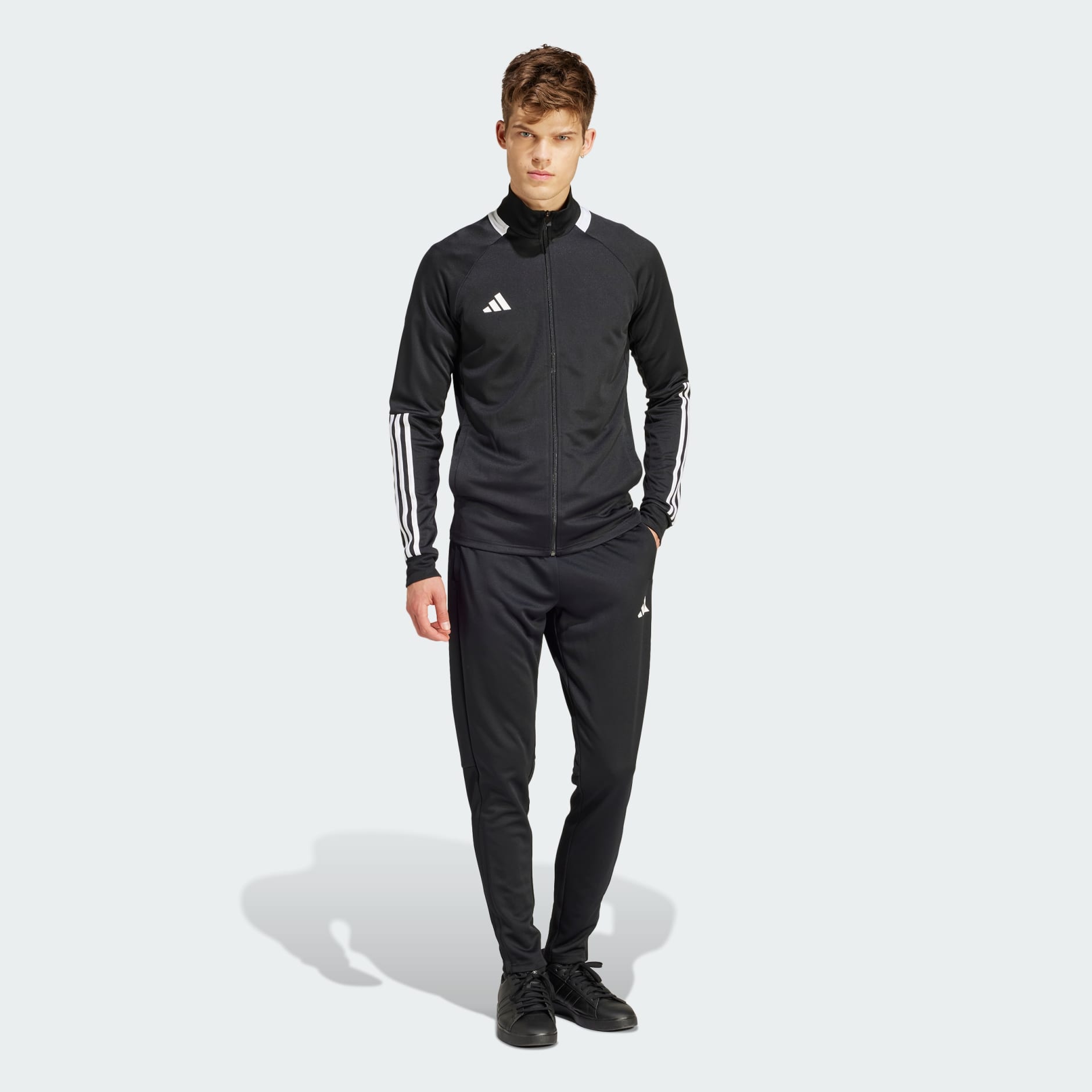 Костюм унисекс Adidas Sereno Aeroready Cut 3-Stripes Track Suit черный M