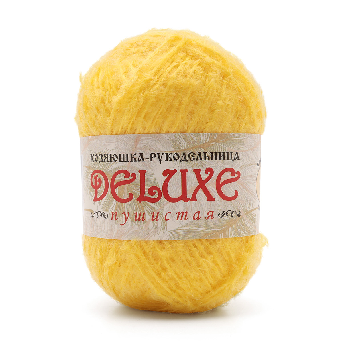 

Пряжа 'DeLuxe', 50г, 140м (100% полипропилен) (жёлтый), 5 мотков, Желтый