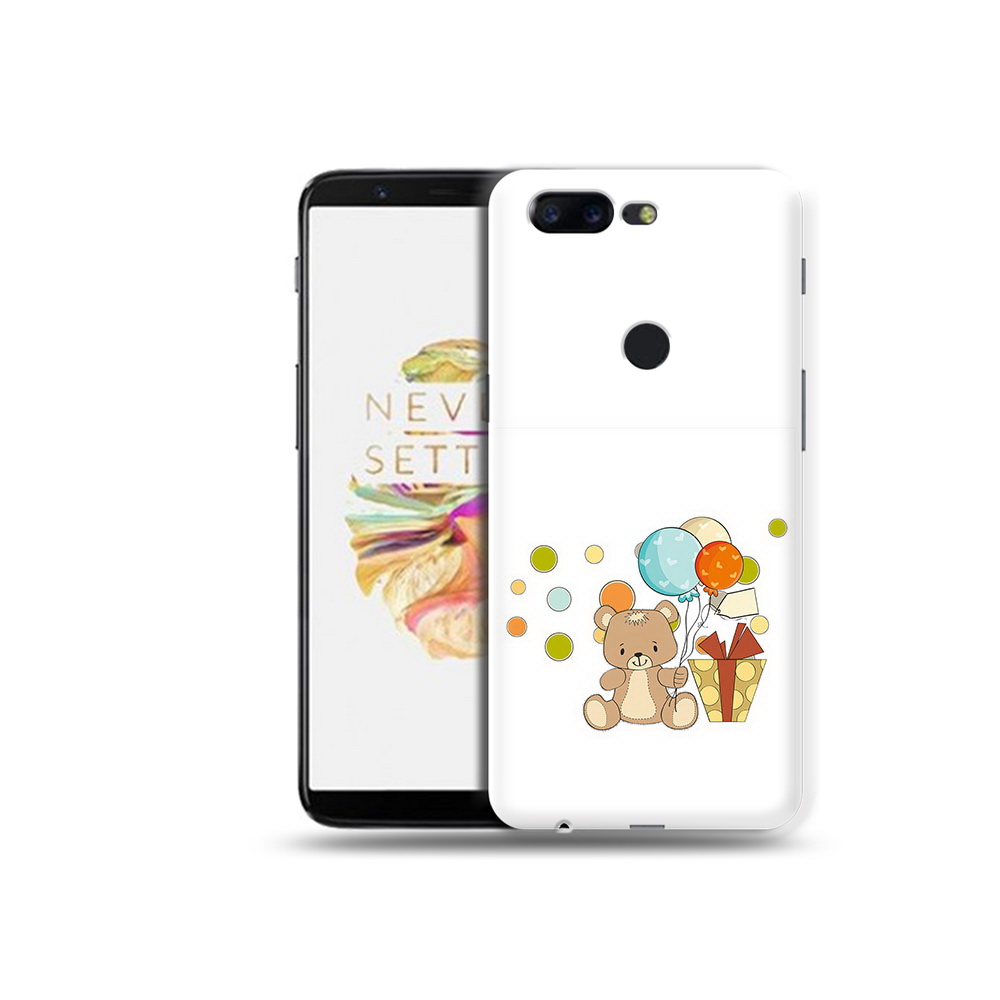 

Чехол MyPads Tocco для OnePlus 5T медвеженок с подарком, Прозрачный, Tocco