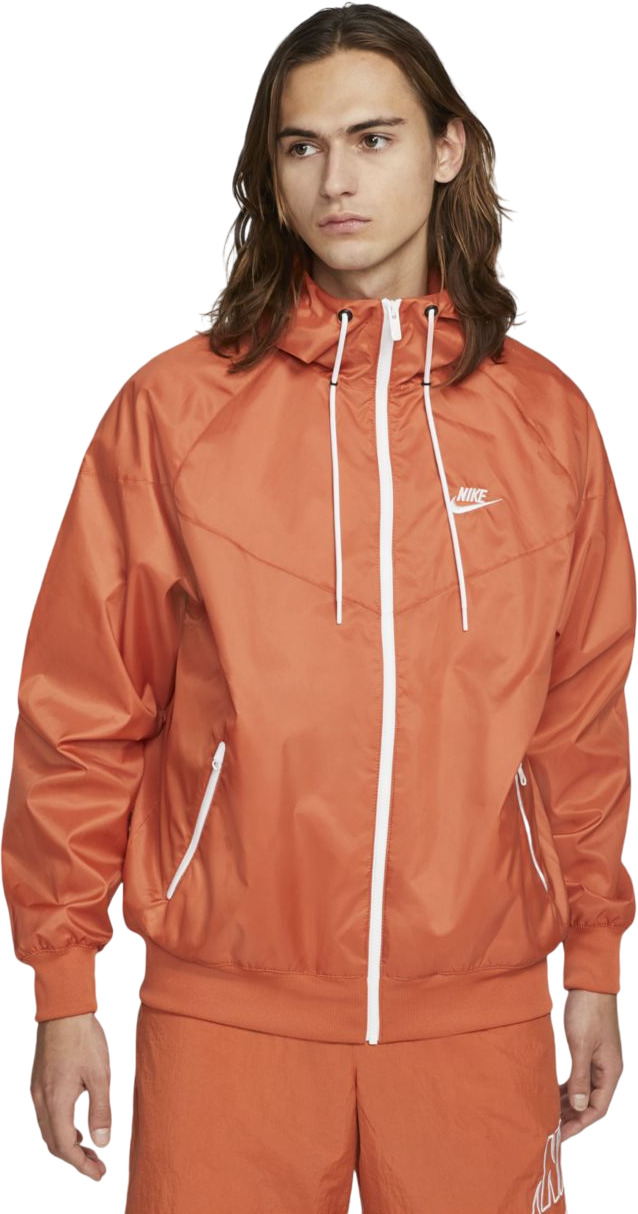 Ветровка мужская Nike M Sportswear Windrunner Hooded Jacket оранжевая XS