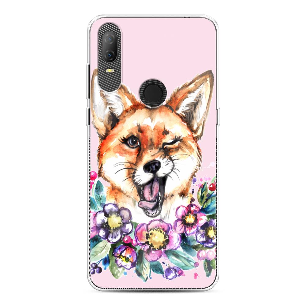 

Чехол Awog на Alcatel 1V (2020) 5007U / Алкатель 1V (2020) 5007U "Подмигивающая лиса", 170950-10
