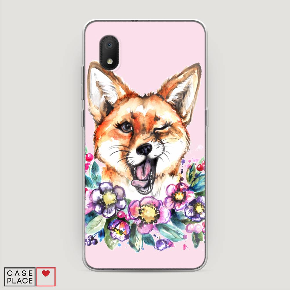 

Чехол Awog на Alcatel 1B (2020) 5002D / Алкатель 1B (2020) 5002D "Подмигивающая лиса", 171150-10