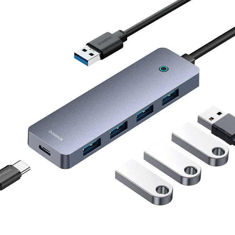 

USB-хаб Baseus UltraJoy Series 4-Port HUB Lite 50см, B0005280B811-01