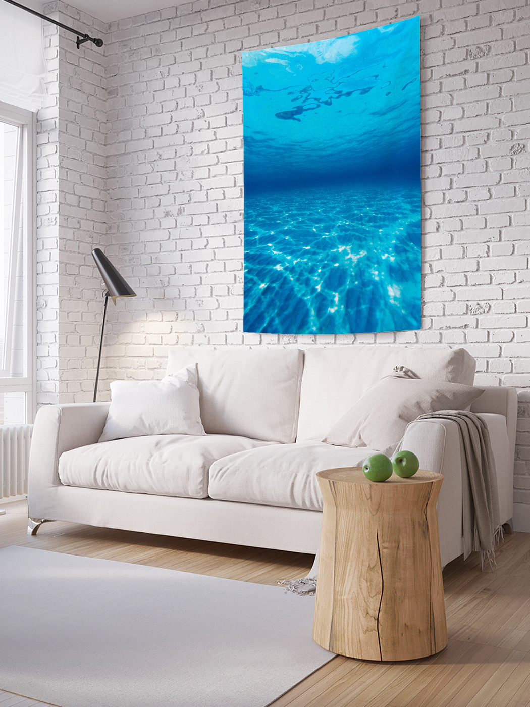

Вертикальное фотопанно на стену JoyArty Чистейшее море 100x150 см, Чистейшее море