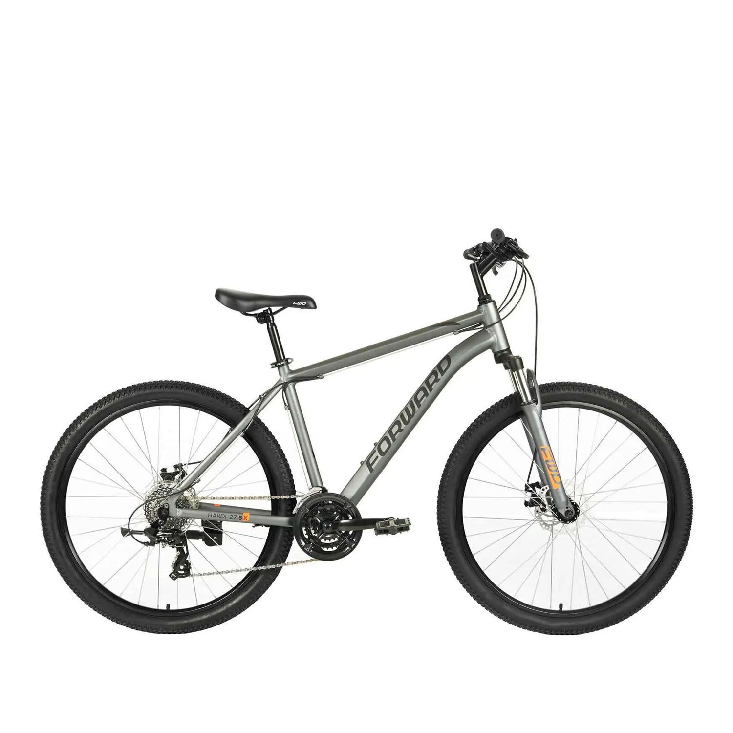 Велосипед Forward Hardi 275 X D 2022 СерыйматовыйЧерный 3309000₽