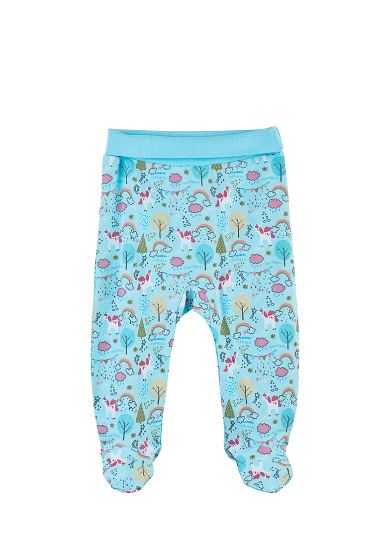 

Ползунки детские Kari baby SS20B04200501 бирюзовый р.62, SS20B04200501