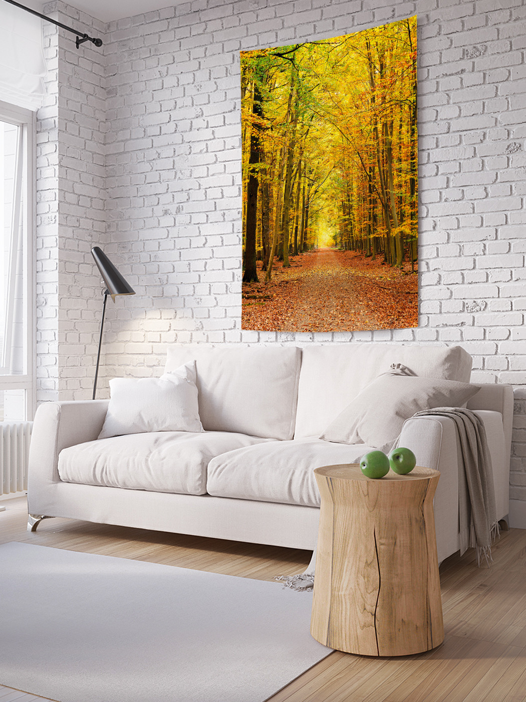 

Вертикальное фотопанно на стену JoyArty Теплая осень 100x150 см, Теплая осень