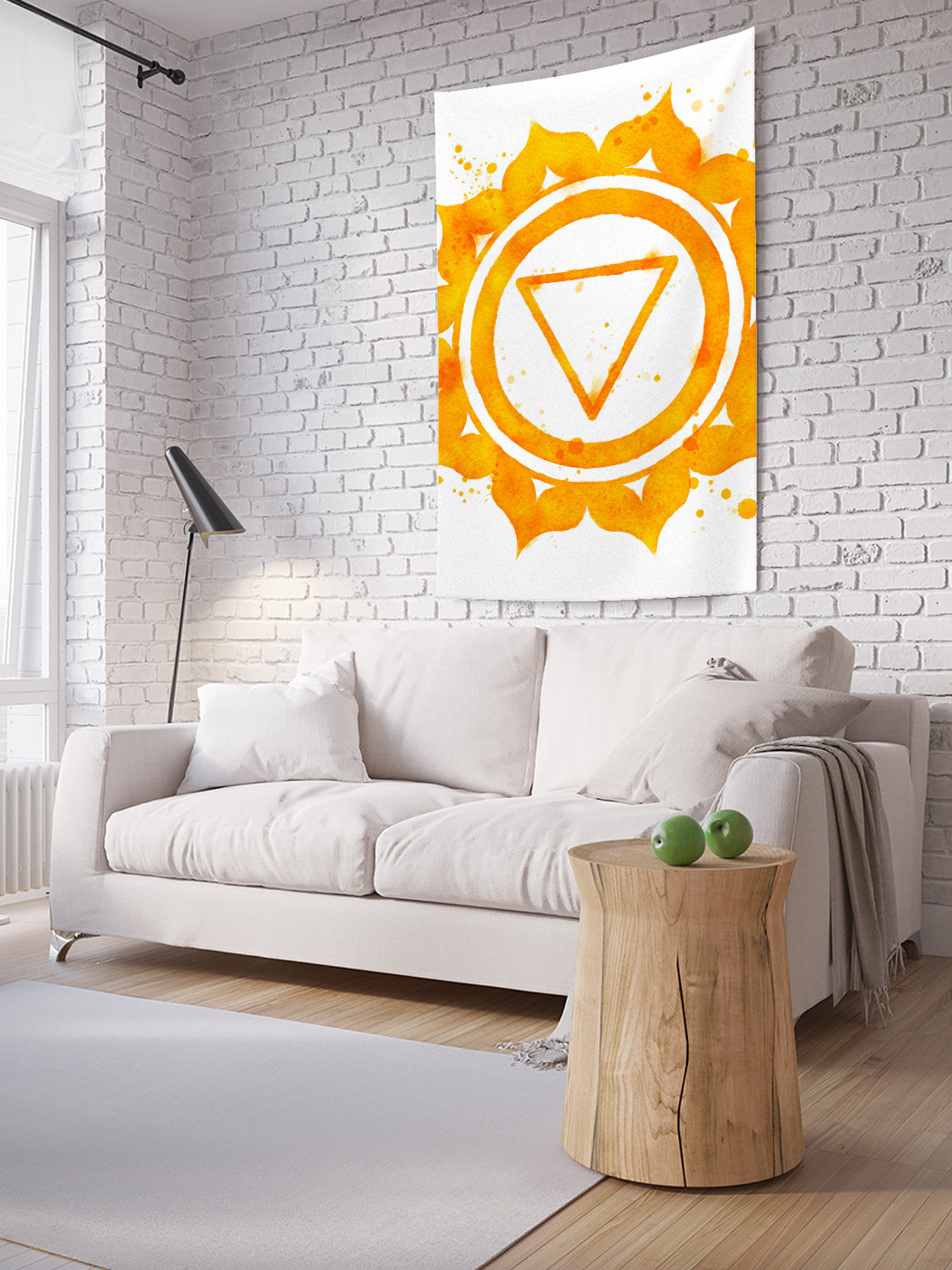 

Вертикальное фотопанно на стену JoyArty Традиционный цветок 100x150 см, Традиционный цветок