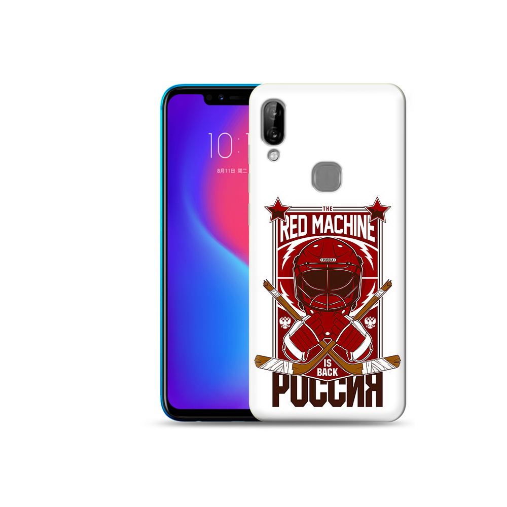 

Чехол MyPads Tocco для Lenovo S5 Pro хоккей россия, Прозрачный, Tocco