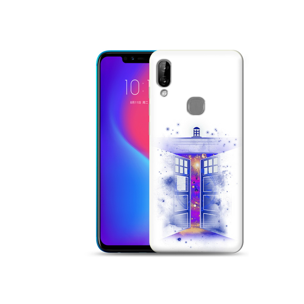 

Чехол MyPads Tocco для Lenovo S5 Pro фиолетовый уголок абстракция, Прозрачный, Tocco