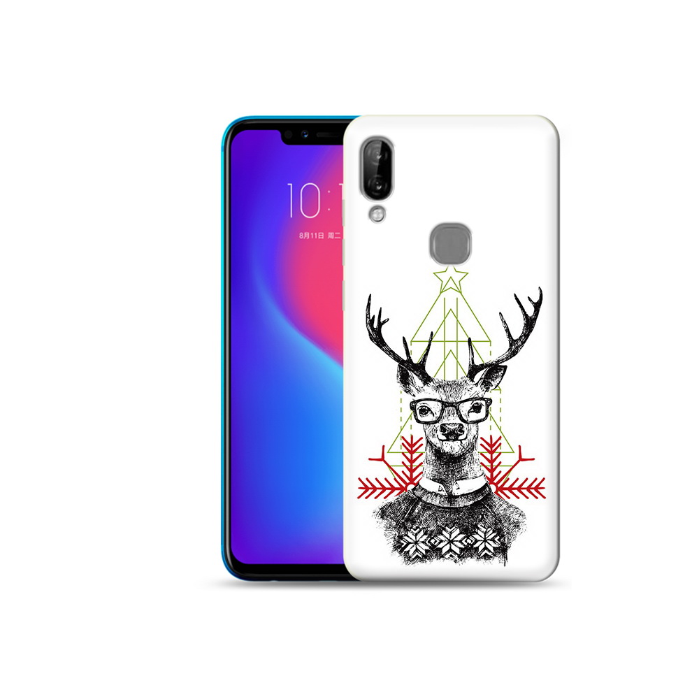 

Чехол MyPads Tocco для Lenovo S5 Pro умный олень, Прозрачный, Tocco