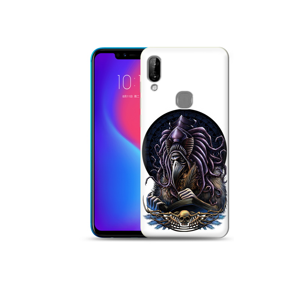 

Чехол MyPads Tocco для Lenovo S5 Pro умный ворон, Прозрачный, Tocco