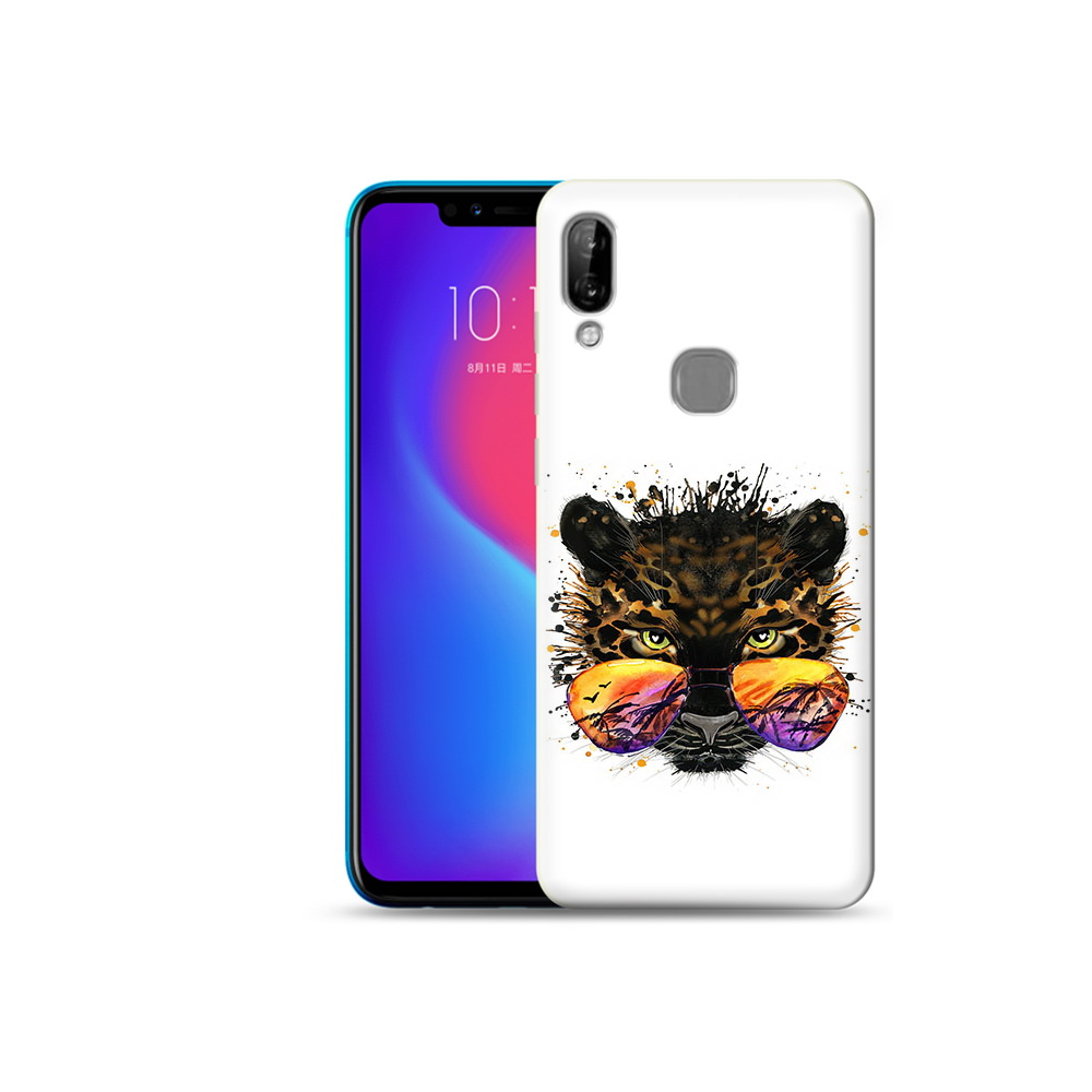 

Чехол MyPads Tocco для Lenovo S5 Pro тропический леопард, Прозрачный, Tocco