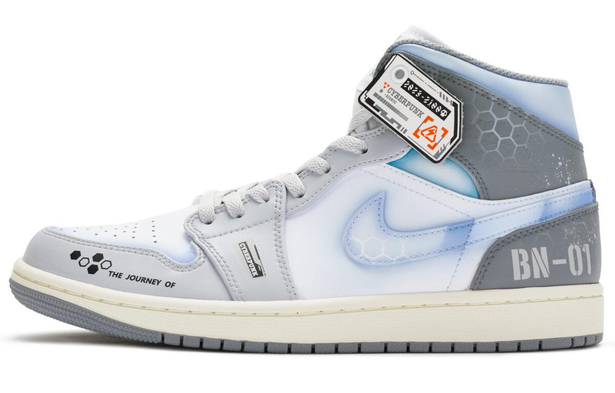 

Кеды унисекс Jordan Air Jordan 1 Mid серые 41 EU, Серый, Air Jordan 1 Mid