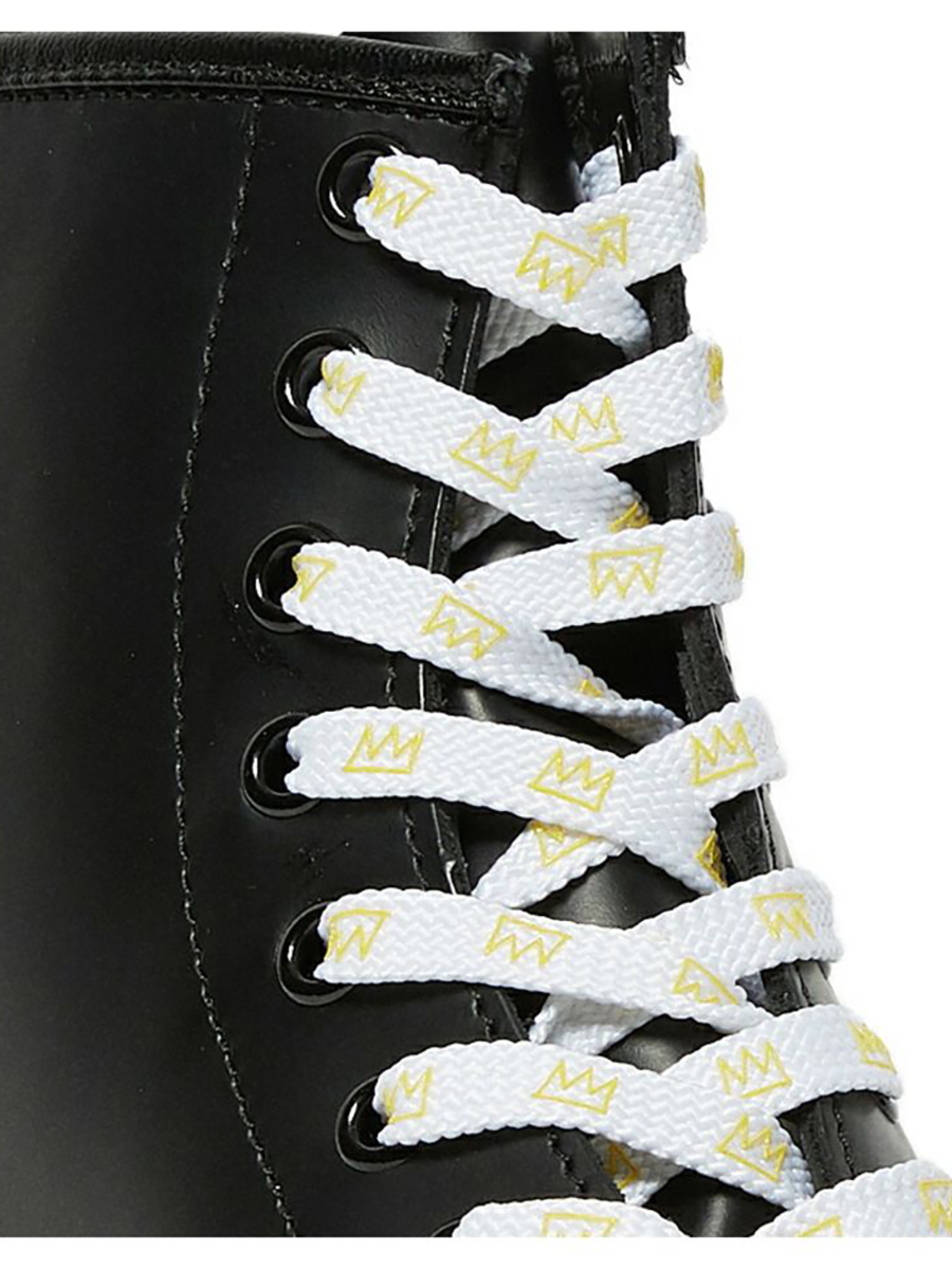 фото Шнурки для обуви dr.martens (на 8-10 отверстий) ad000100 белые 140 см dr. martens