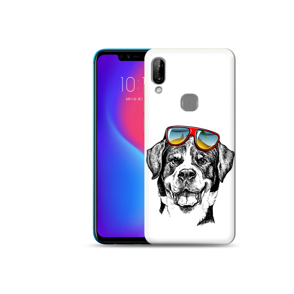 

Чехол MyPads Tocco для Lenovo S5 Pro счастливая собака, Прозрачный, Tocco