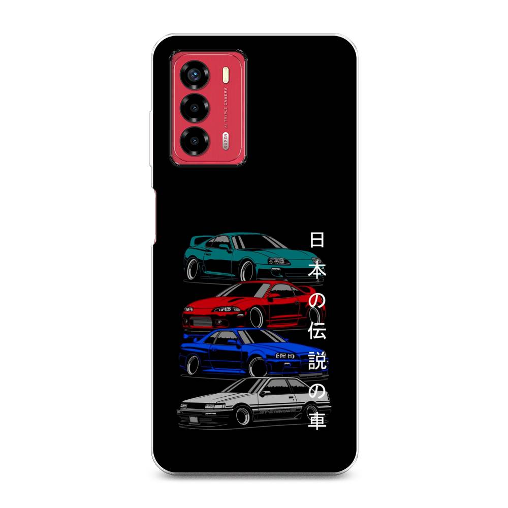 фото Силиконовый чехол "jdm legend cars" на zte blade v40 vita awog